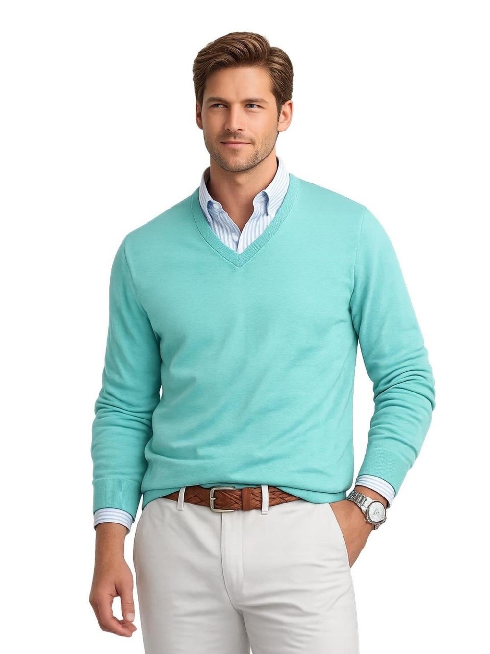 Peter Millar V Neck Sweater Size Large